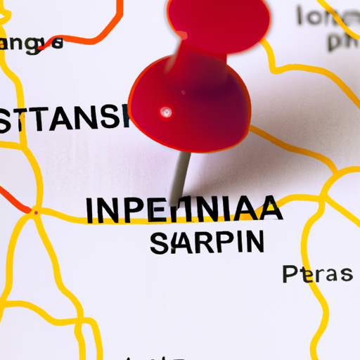 מפה המציינת את מיקומי ההשקעות המובילים בשוק הנדל"ן בספרד.